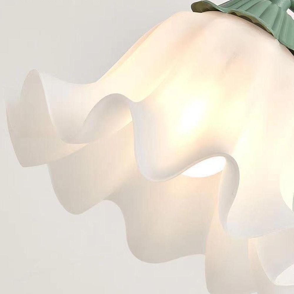 Rural Style Desk Lamp for Creating Atmosphere Floral Table Lamp Vintage Night Light Bedroom