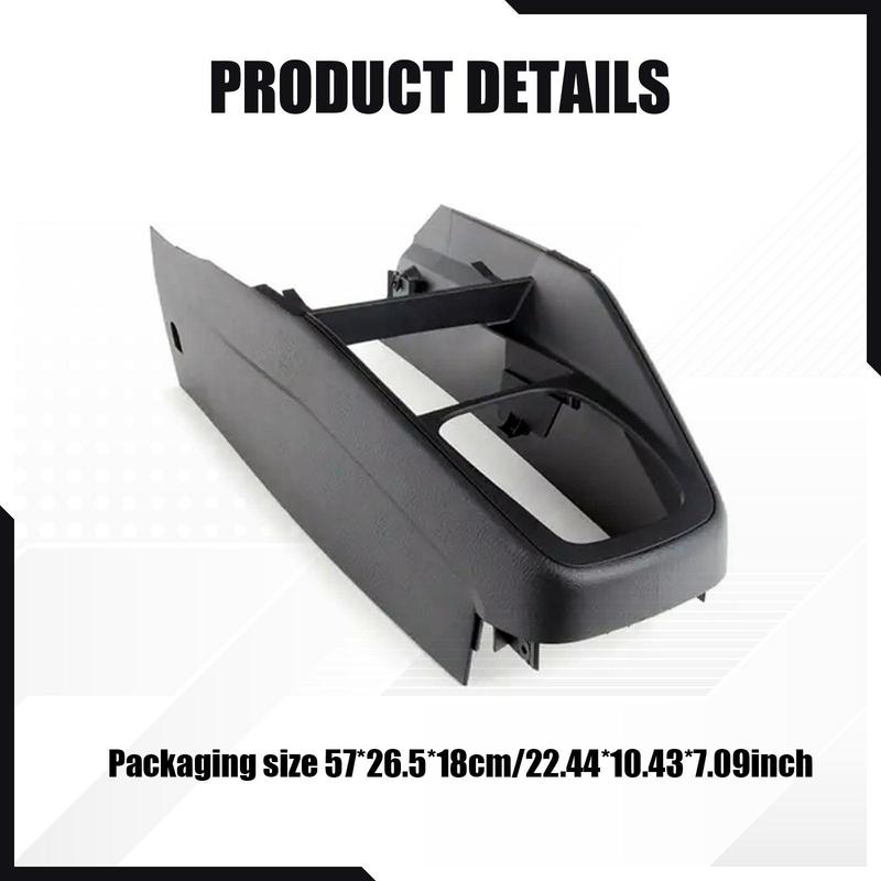 Car Armrest Box Central Channel Center Console Base Replace Center Console Trim for Golf Bora MK4 1998-2004 Accs Car