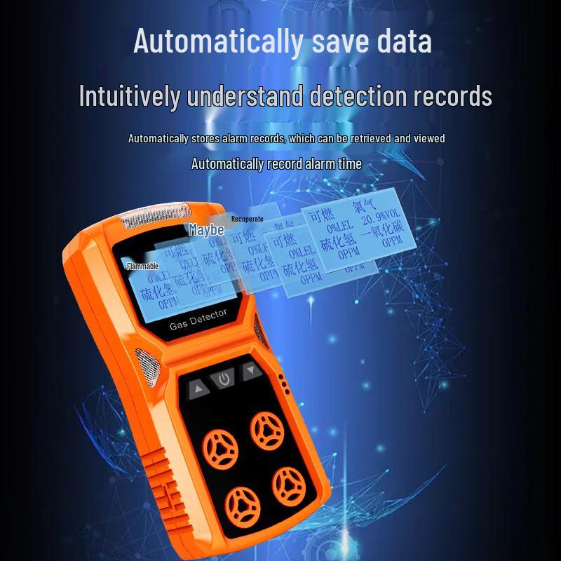 Yuante Four-in-One Confined Space Gas Detector CN plug (adapter included)