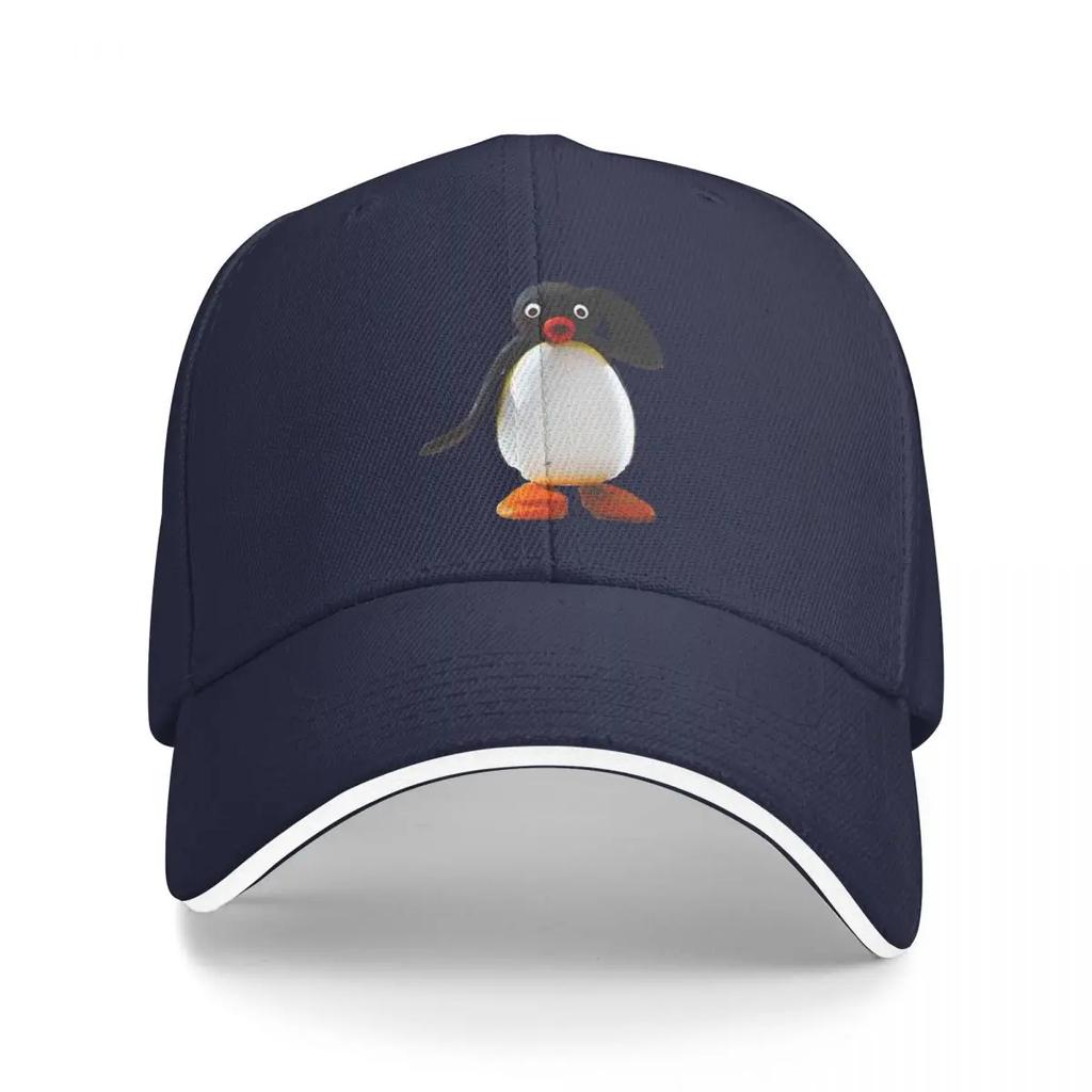 Surprised Pingu Family Cartoon Outdoor Cap Sun Visor Hip Hop Caps Cowboy Hat Peaked Hats