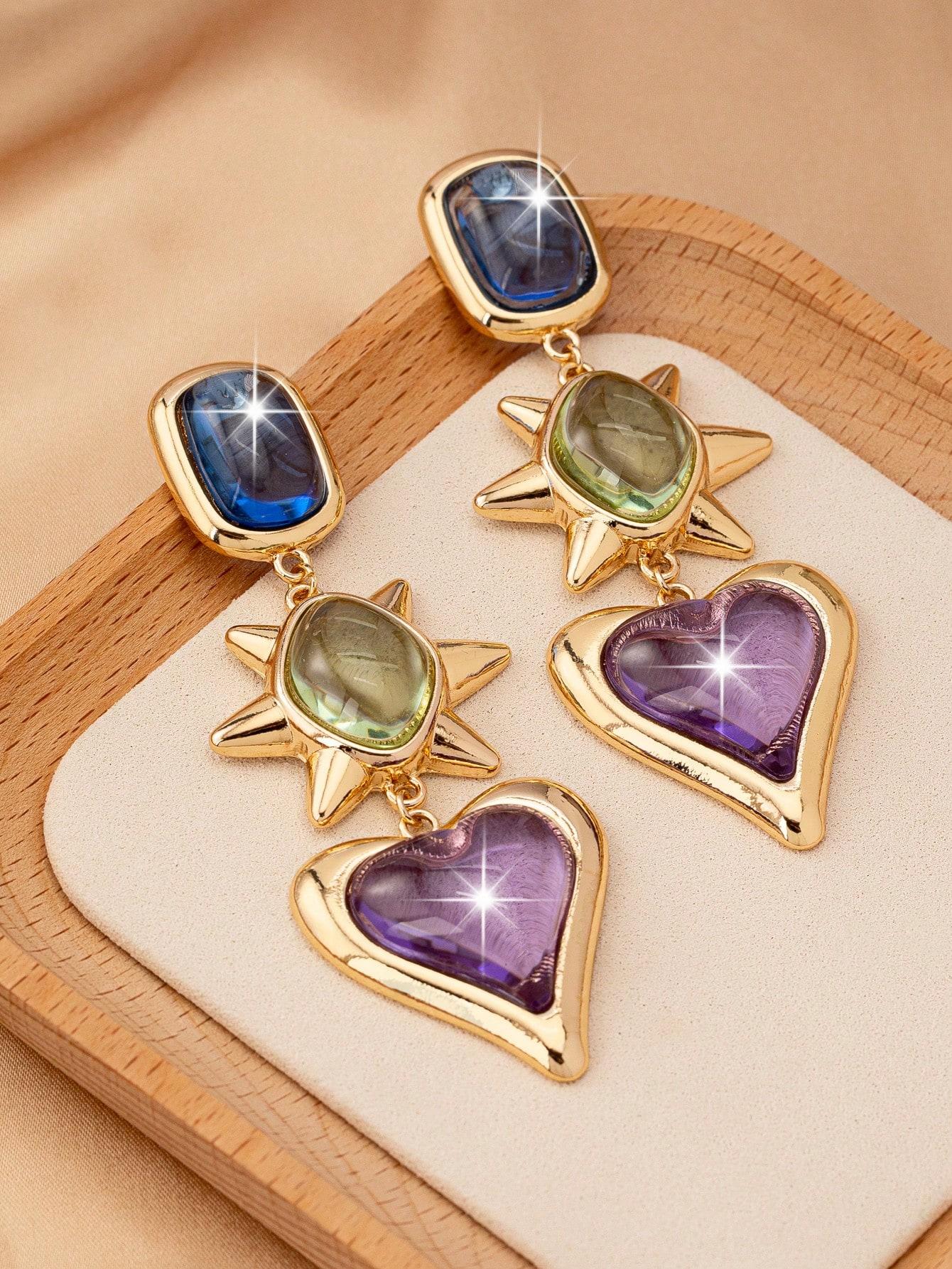 

Новейшая мода и универсальные женские серьги разноцветный