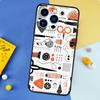 Sewing Scissors Buttons Phone Case For iPhone 17 16 15 14 12 11 13 Pro Max Mini 15 16 Plus 16e 17 Air Bumper Cover