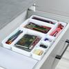 8x Modular Organizer Boxes Containers Storage Drawer Insert