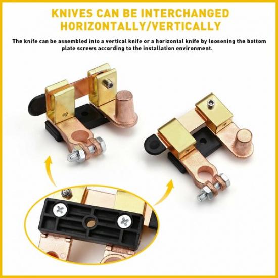Battery Isolator Disconnect Switch Power Cut Off Kill for Car Vehicle RV Auto