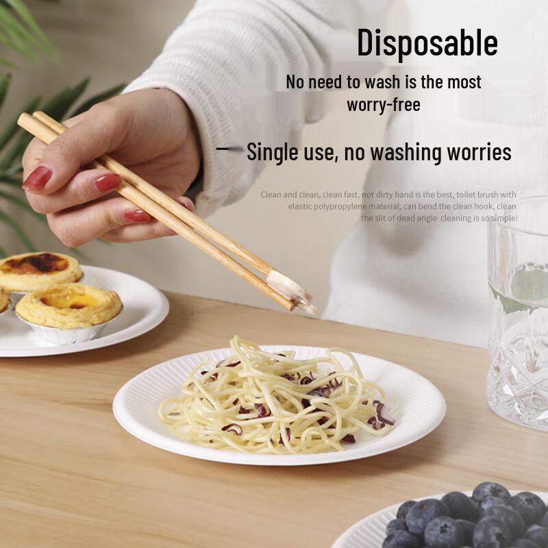Meiliya 15cm Sugarcane Bamboo Pulp Round Plates