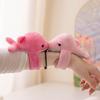 Adorable Baby Dolphin Plush Keychain with Snap Bracelet for Kids