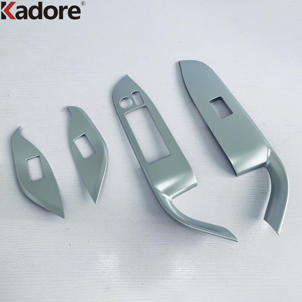 For Toyota Noah VOXY 90 -2025 2026 Carbon Fiber Car Interior Door Window Lift Switch Button Panel Cover Trim Accessories RHD