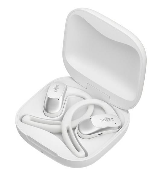 Shokz openfit air wireless headphones white