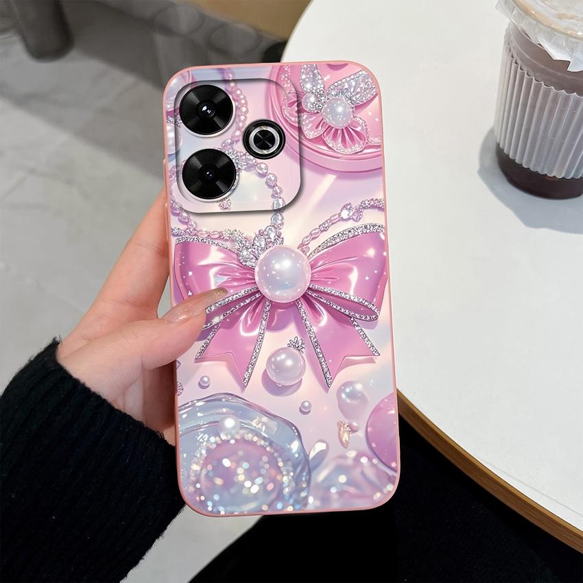 Soft Case For Redmi 13 13C 13X 13R Little Cute Flowers Scratch Resistance Advanced Phone Back Cover For Redmi13 Protective Funda