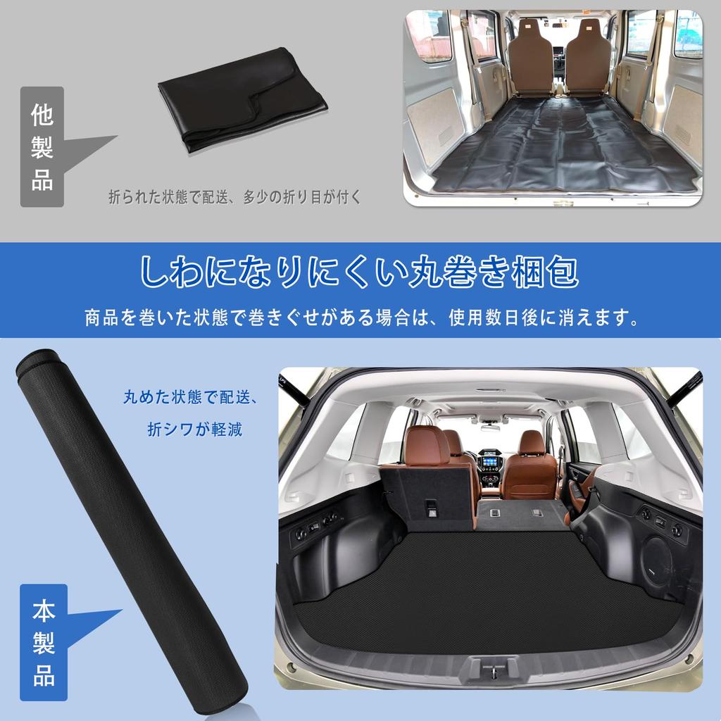 New Subaru Forester SK Series Luggage FORESTE SK9 Exclusive 2D Trunk PVC Rollable Protective Easy Custom Interior Parts Mat, (SKE) Mat, Material,