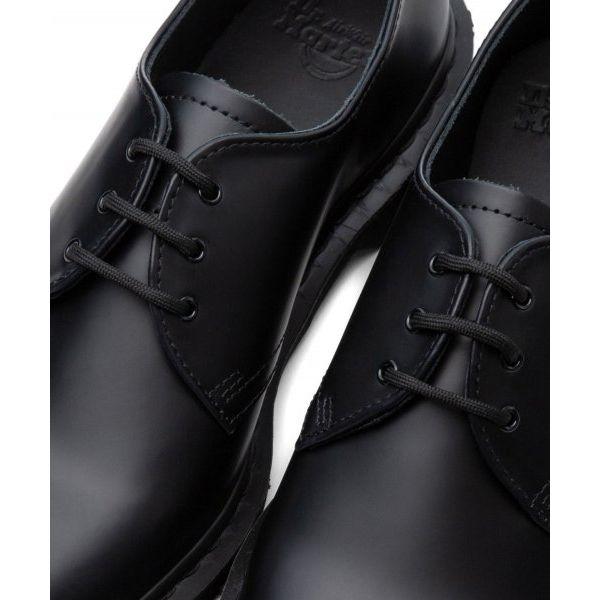 Dr. Martens 1461 Mono Smooth Leather Oxford Black Unisex Sneakers 14345001