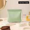 Portable Mini PU Makeup Bag with Automatic Closure for AirPods, Lipstick, and Miscellaneous Items