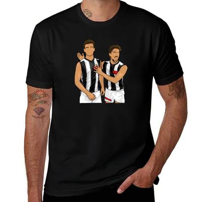 Nick & Josh Daicos T-Shirt Man T Shirt Summer Man Tshirt T-Shirt