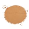 Cat Scratcher Mat 80cm Cotton Rope Protect Furniture Sturdy Round Cat Scratcher Pad with Ball Toy fo