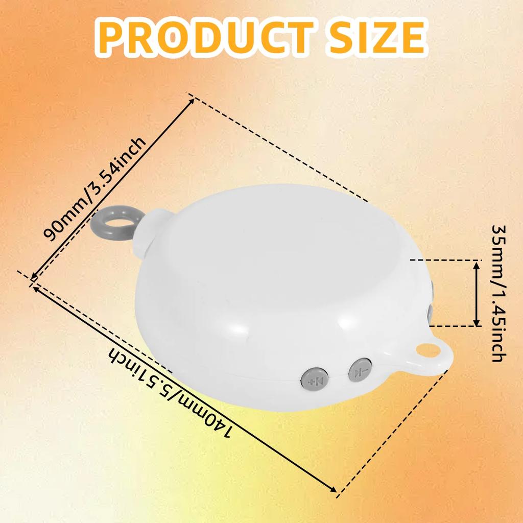 Baby Mobile Spieluhr Krippenmobile Motor mit 3 Modi Lautstärke einstellbar 35 Schlaflieder Baby Mobile Spieluhr für Bett Kinderwagen