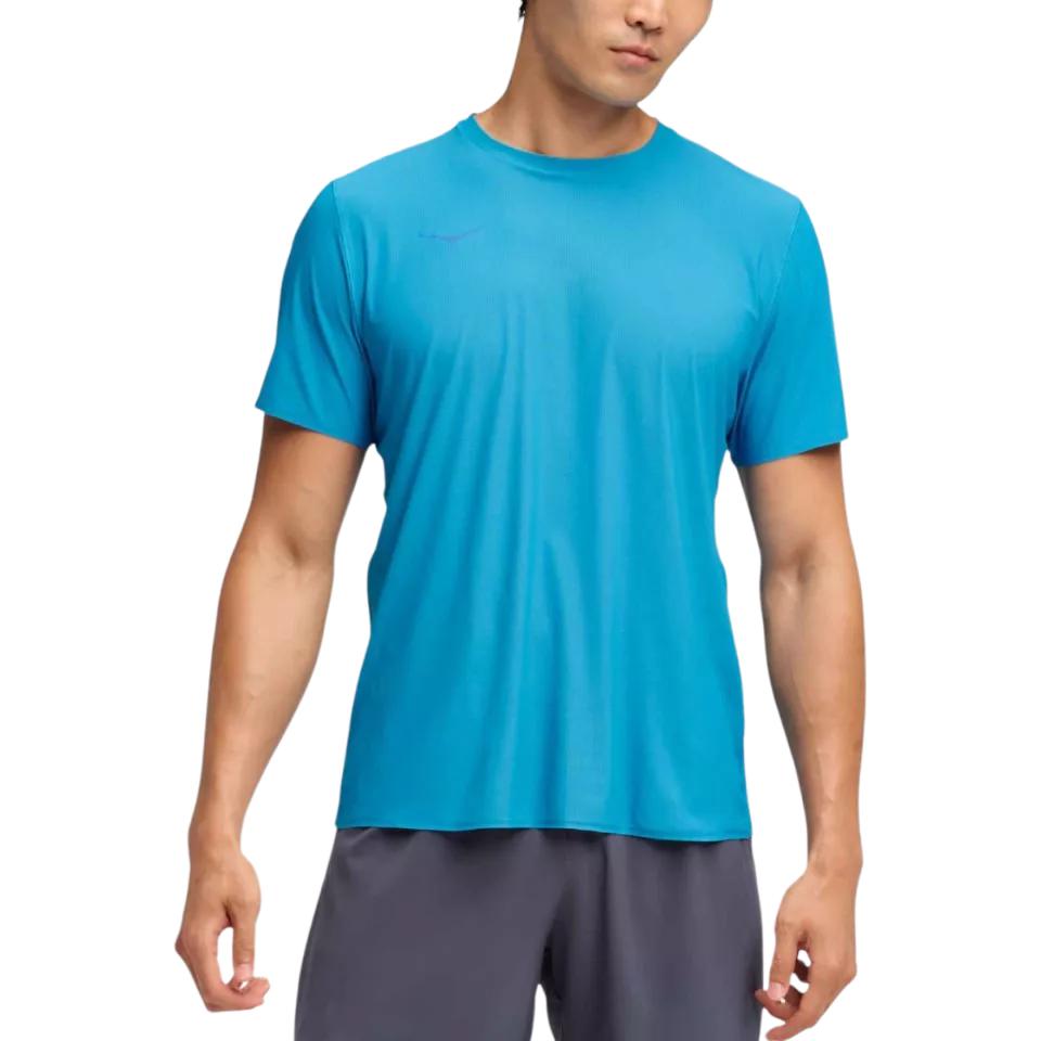 HOKA ONE ONE Solid Color Round Neck Short Sleeve T-Shirt Men Tops 1175771-HKB