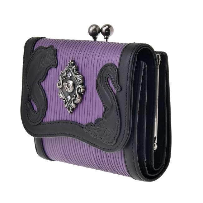 Disney ANNA SUI Ursula, Flotsam & Jetsam Wallet Disney Villains Japan NEW