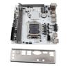Материнська плата для комп'ютера ITX Підтримка LGA1155 PCI E 16X Материнська плата для майнінгу з 16 ГБ 2x DDR3 Serial ATA 3.0 2.0 USB2.0