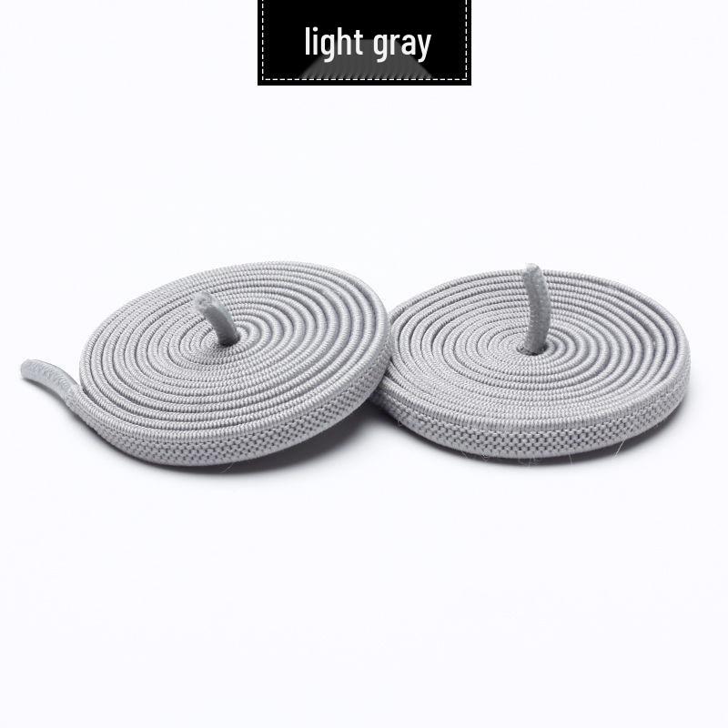0.6cm Wide Elastic Flat Shoelaces for Sneakers and Canvas Shoes