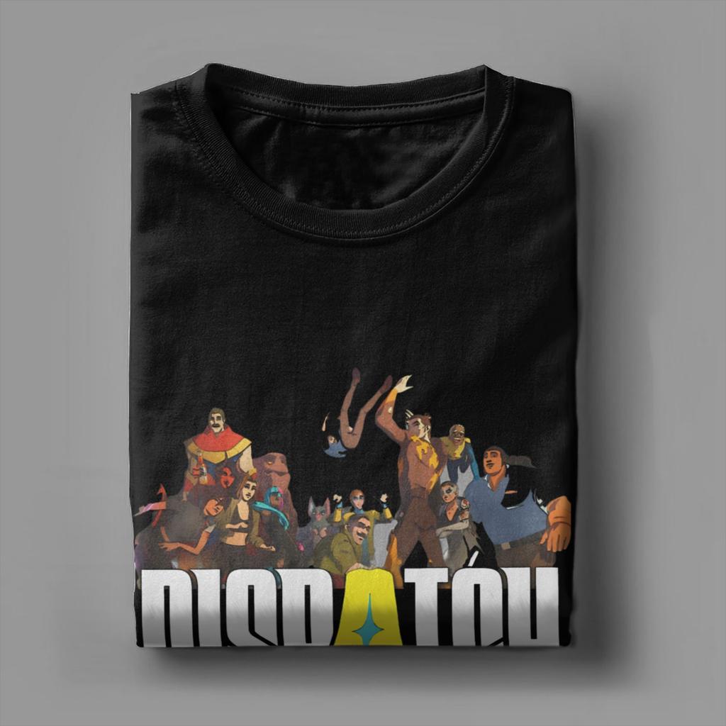 Graphic Printed Dispatch Video Game T Shirt For Unisex  100% Cotton Tee Shirt Short Sleeve Tops