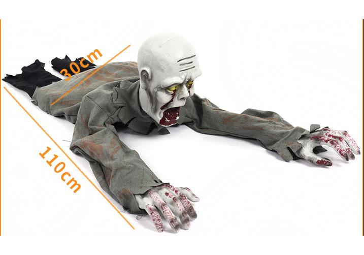 Bloody Crawling Zombie Figure Halloween ration