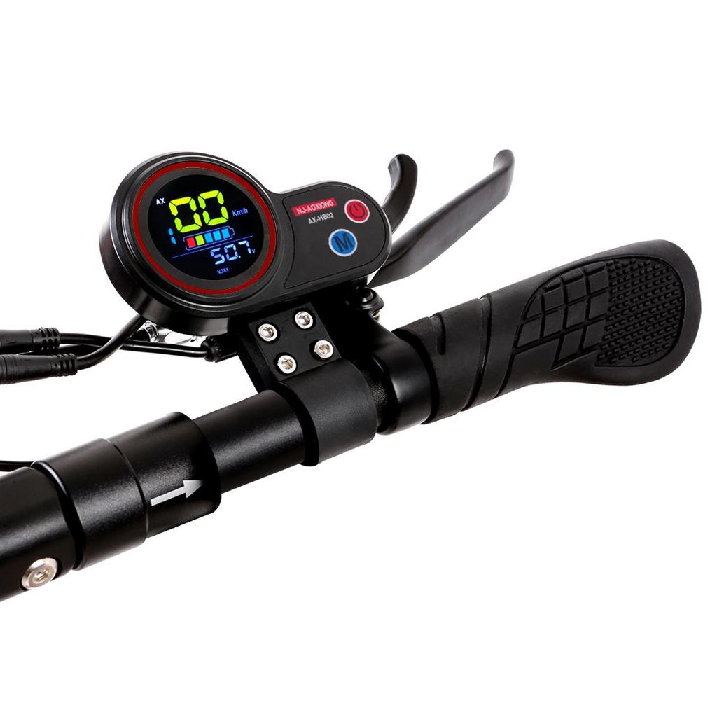 SUNNIGOO N3 MAX Elektroroller mit Sitz, 48V 15Ah Akku 10 Zoll Straßenreifen