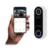 Hombli Smart Funk Sonnette de Porte avec Chime 2 avec Interphone | Caméra à Angle de 140° avec Vidéo HD 1080p | Détection de