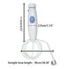 Dental Oral Hygiene Accessories Standard Water Hose Plastic Handle Replacement Assembly Kit for Oral Irrigator WP-100  White
