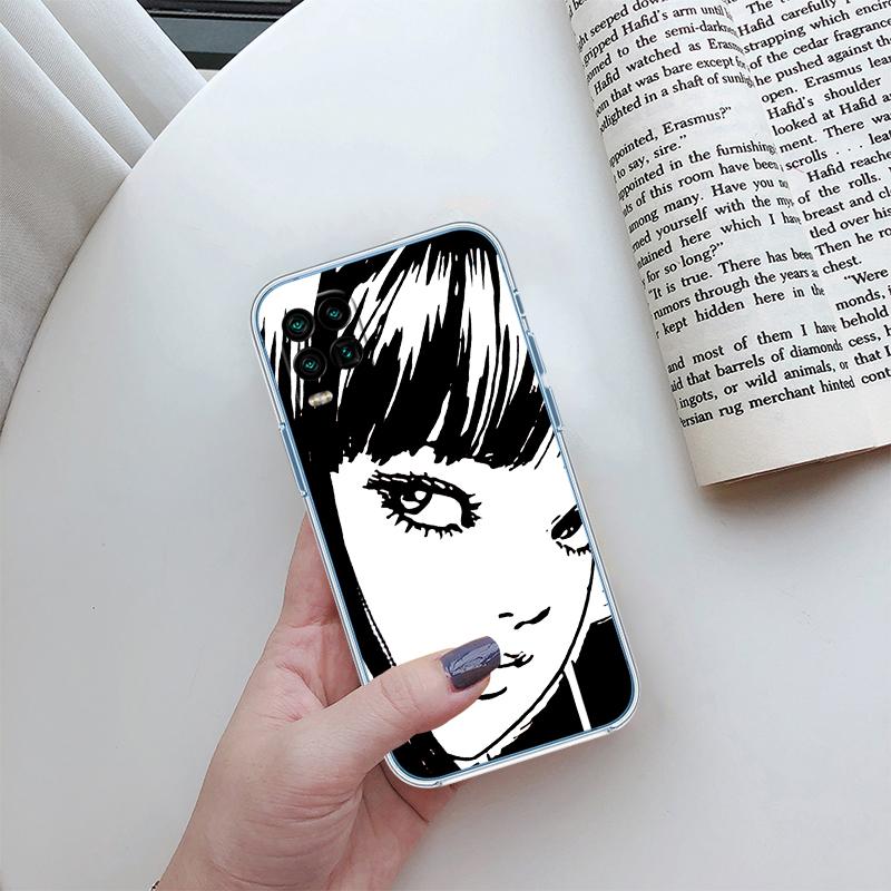 RP43 Junji Ito Tomie Phone Case for Motorola Moto E13 E15 E20 E22 E22I E22S E30 E32 E40 E7 E7I G Plus Power Play Stylus G22 G14
