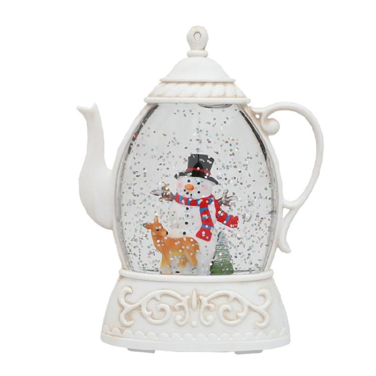 Christmas Water Kettle Santa Injections Sequins Mysterious Party Gift Children