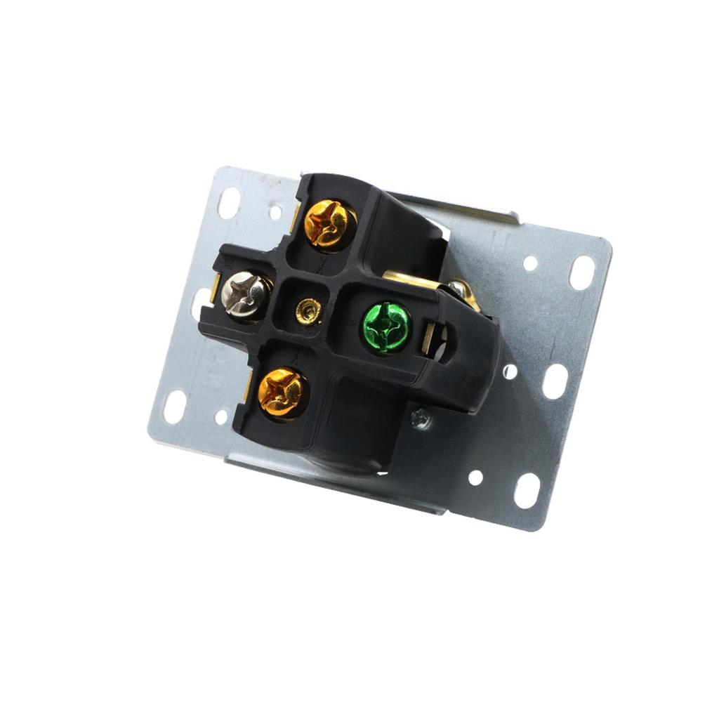 High Power Embedded NEMA14-50 US Standard Industrial Socket with Leakage Protection
