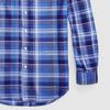 Polo Ralph Lauren Ss24 Plaid Pattern Logo Embroidered Single-Breasted Long Sleeve Shirt Men shirts Blue MNPOWOV16823471-400