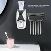 Dust-Proof Toothpaste Dispenser Plastic Toothpaste Squeezer  Bathroom Washroom