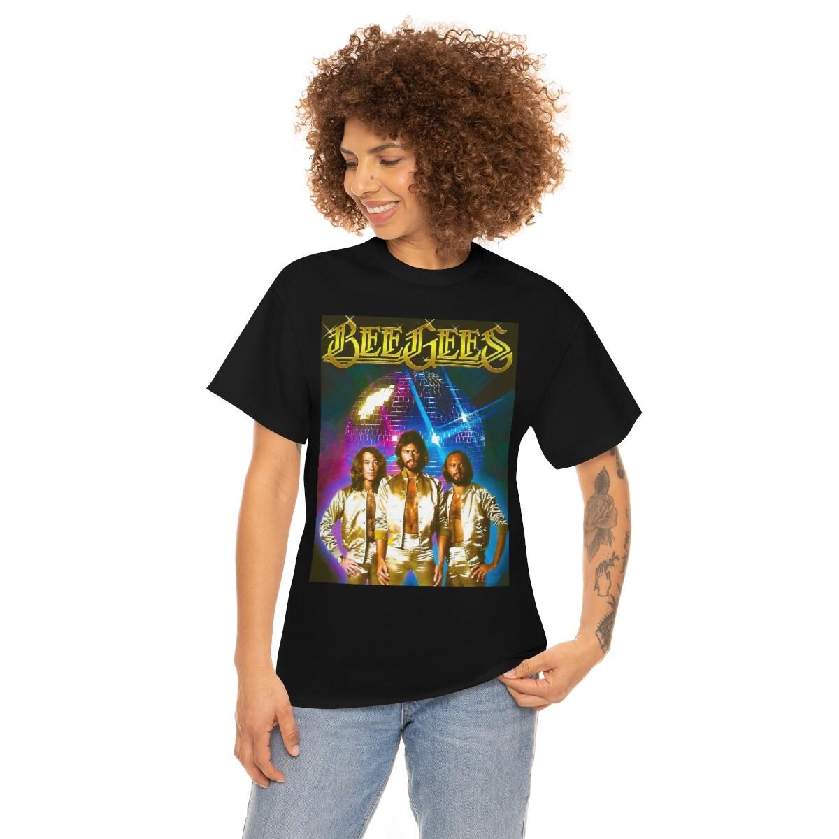 BEE GEES Disco Ball Days Unisex Heavy Cotton Tee M