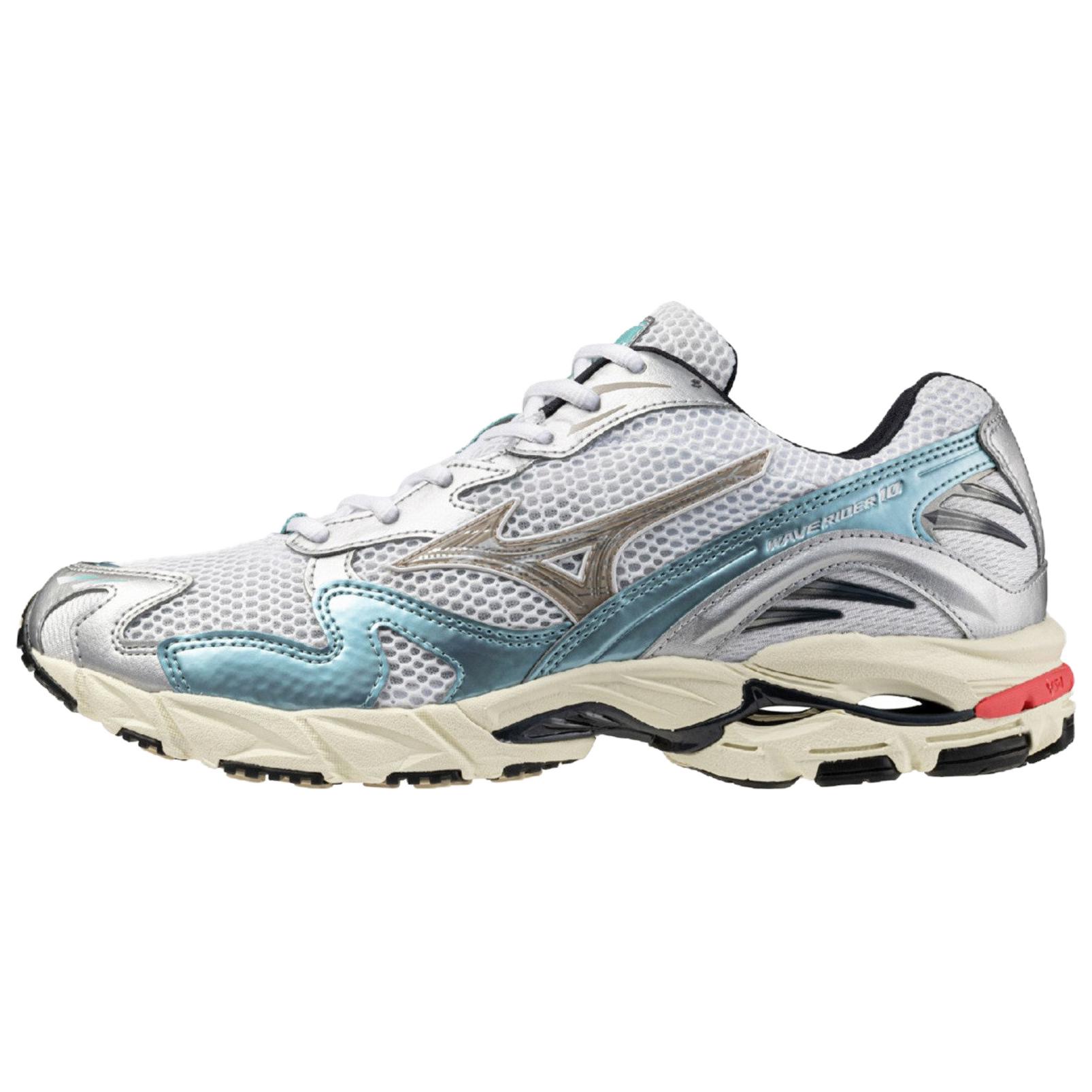 Mizuno Wave Rider 10 Balti Sudraba