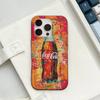 C-CocaS-Mode Étui de téléphone Cola Pour IPhone 17 16 15 14 13 12 11 ProMax Plus Housse Ondulée antichoc