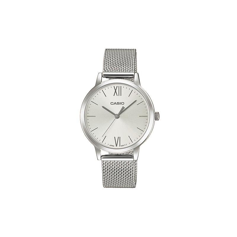 

Casio DRESS Series Fashionable Business Casual Classic Pointer Display Mineral Glass Adjustable Buckle Waterproof Quartz Movement LTP-E157M-7AEF белый