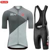 2026  Men's Cycling Team Jersey Fit Summer Anti-UV Cycling Jersey Set  Road Bike Riding Cycling Shirts Summer Breathable