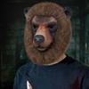 Realistic Animal Face Mask Funny Bear Mask Headdress Sheep Mask  Stage Play