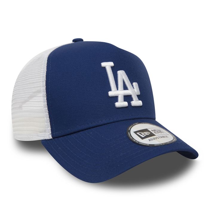 Casquette Trucker - New Era - Los Angeles Dodgers - Ajustable - Coton - Polyester