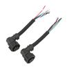 2PCS Taillight Wire Harness Plug Rear Light Harness Replacement for Vauxhall Movano I Vivaro