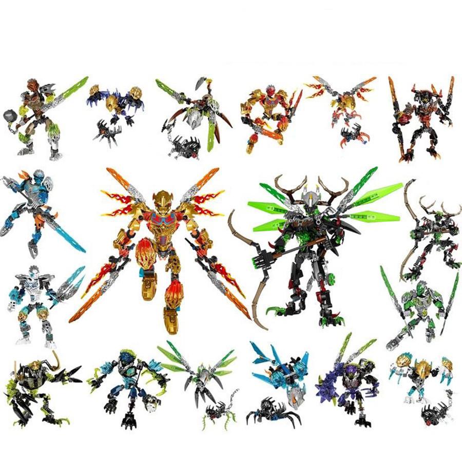 2025 Skull Warrior Mask Master Bricks Beast Action Building Blocks Kids’ Collection Toy Christmas/Birthday Gifts