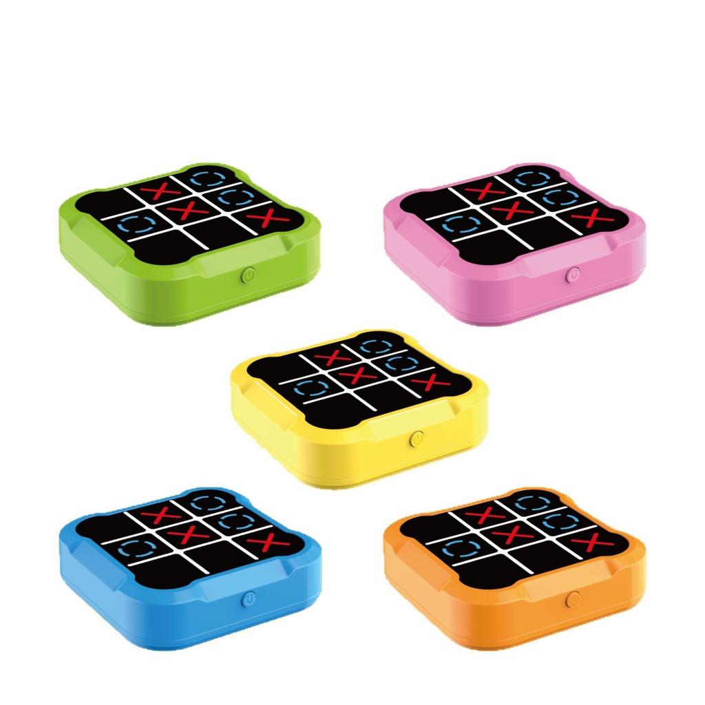 1Pcs Tic-Tac-Toe Board Games For Adults Kids Montessori Puzzle Table Game Chess Set Portable Portable Table Games Tic-Tac-Toe