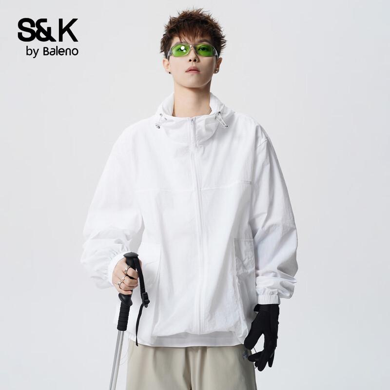 Baleno S&K Men's Ice Silk UPF50+ Sun Protection Hoodie