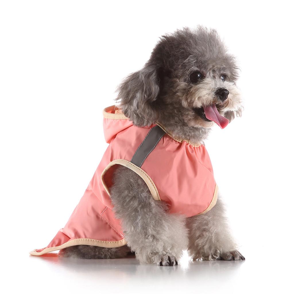 Dog Raincoat Large Dog Golden Big Pet Raincoat Reflective Dog Clothes Raincoat