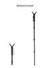 Aluminum Alloy Telescopic Tactical Tripod with V-Head for Outdoor Shooting