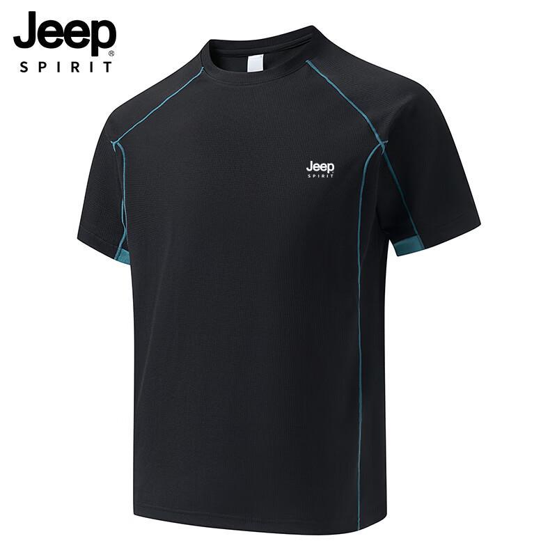 JEEP SPIRIT Summer Quick-Dry Short-Sleeve T-Shirt M