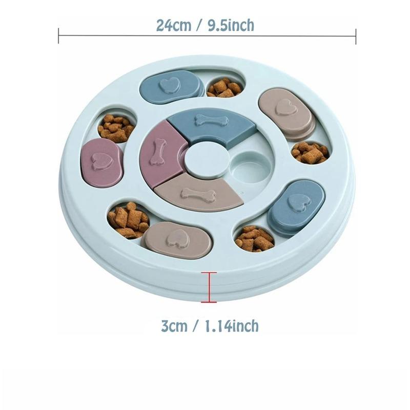 

Dog Food Hiding Bowl, Slow Food Training, Dog Educational Toy To Relieve Boredom, Interactive Educational Feeding Toy Silent mode