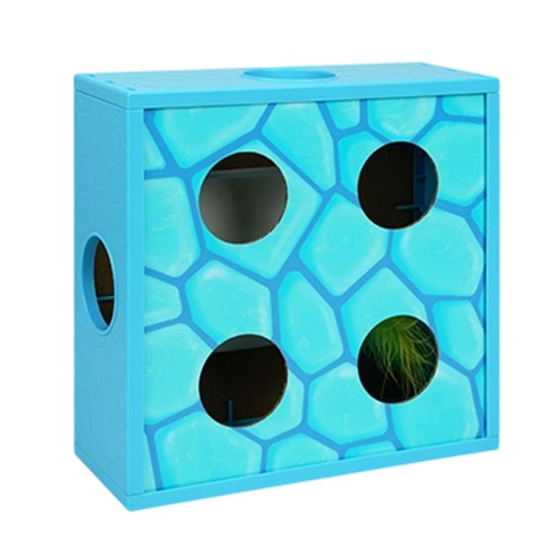 Automatic Rotating Cats Activity Box Interactive Maze Design Chew Proof For Curious Kittens