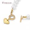 18K Gold Plated Toggle Clasps For Jewelry,Locks For Bracelets,Brass with Zircon OT Clasp,DIY Necklace Making Accessories